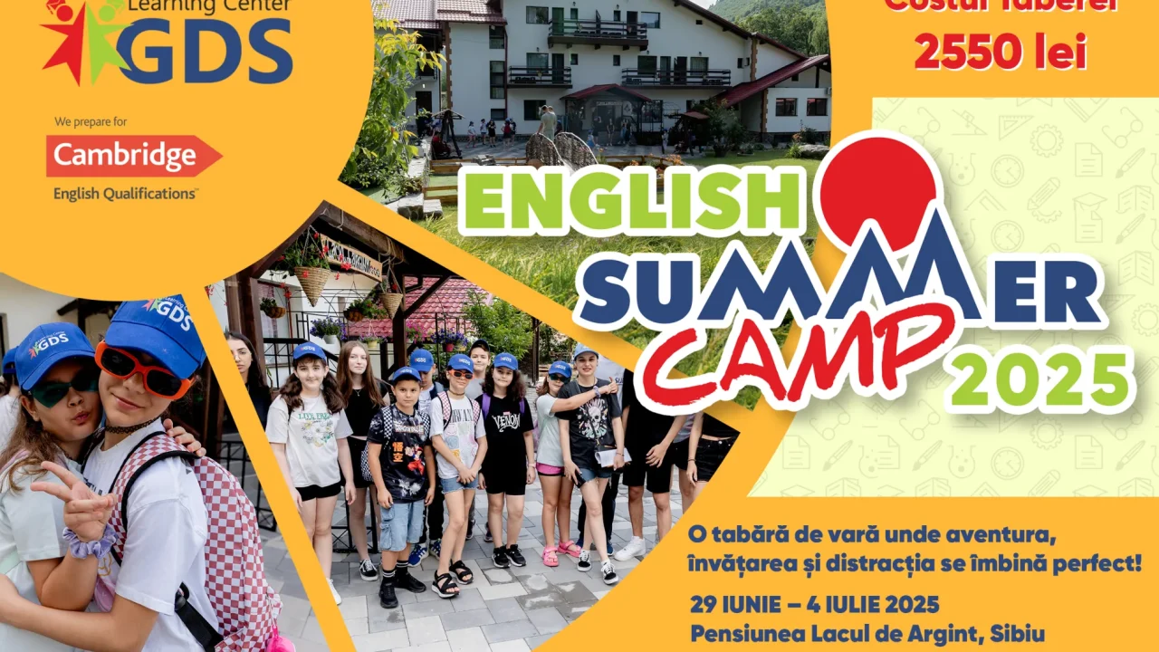 GDS Summer Camp 2025: O Vară de Neuitat în Limba Engleză!